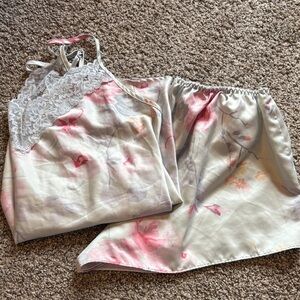 Floral Lace Pajamas
